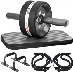 Exercise wheel set 6in1